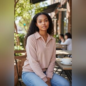 🩷Mono B Women's Pink Sweater